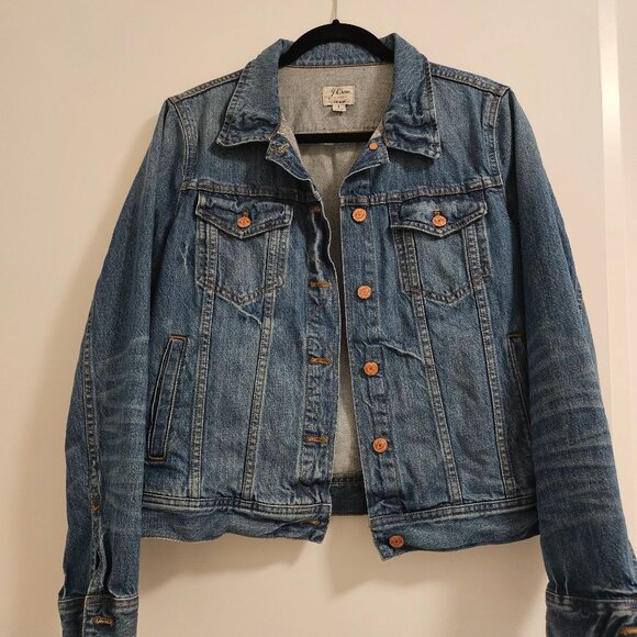 J. Crew Classic Jean Jacket - Picture 1 of 2